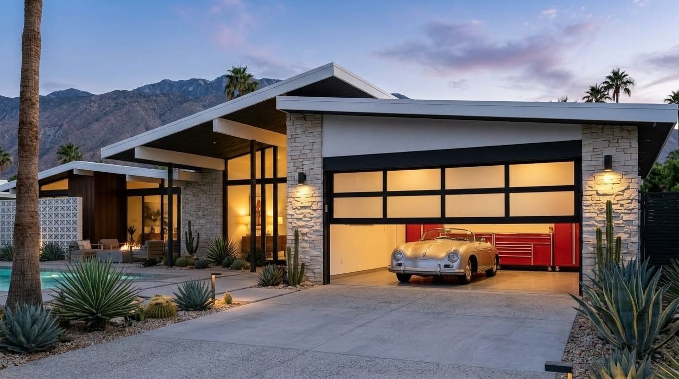 Hannah Expert Garage Door Overhead Garage Door Gliding Open in White Center, WA